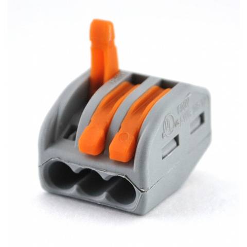 Клемник WAGO 3*(0.08-2.5) 222-413