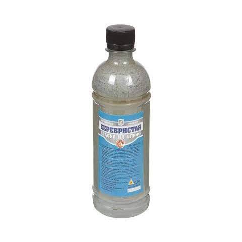 Краска серебрянка на олифе (0,5 л)