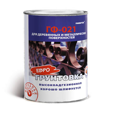 Грунт ГФ-021 красн-корич. 0.9кг Радуга