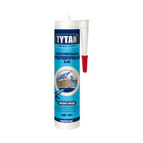 Жидкие гвозди "Титан" №901 380 г сверхпрочный 23288
