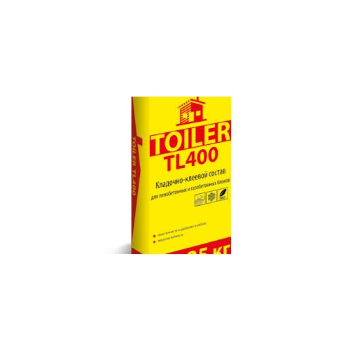 Клей для газоблока Toiler ТL 400 25 кг