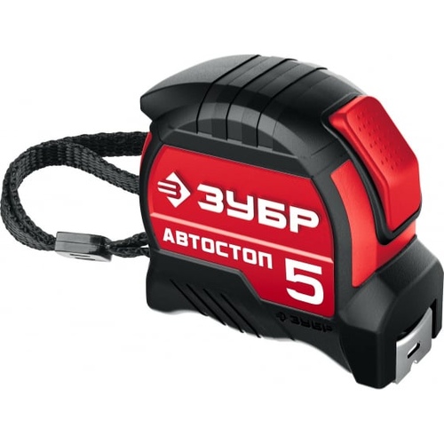 Рулетка 5м*19мм ЗУБР АВТОСТОП 34052-05-19
