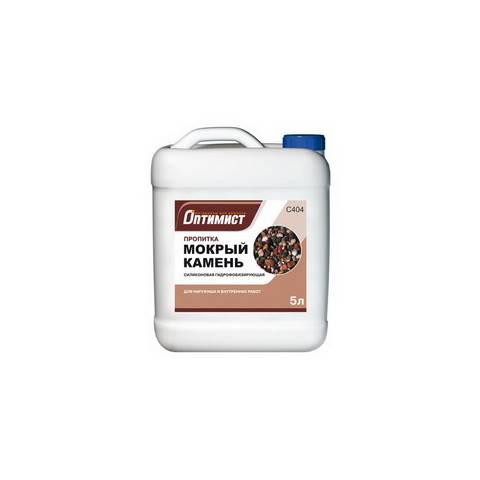 Пропитка Мокрый камень Оптимист 10л С404