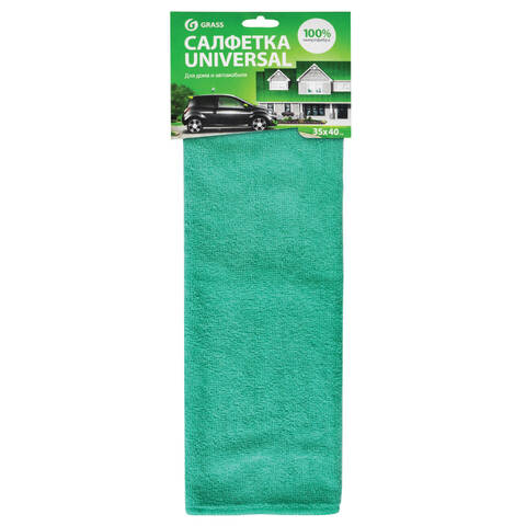 Салфетки микрофибра Grass 35*40 1шт IT-0306