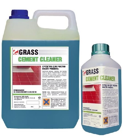 Химия после ремонта CEMENT Grass 5кг 125305