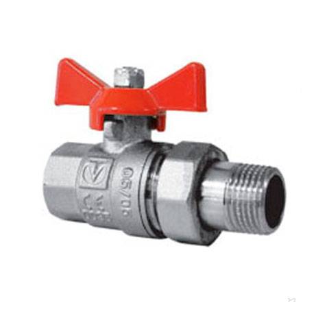 Кран шаровый с американкой Ду15