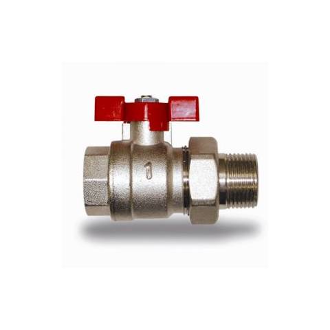 Кран шаровый с американкой Ду20