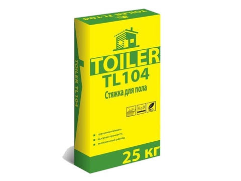 Стяжка для пола высокопрочная TOILER TL104 25кг