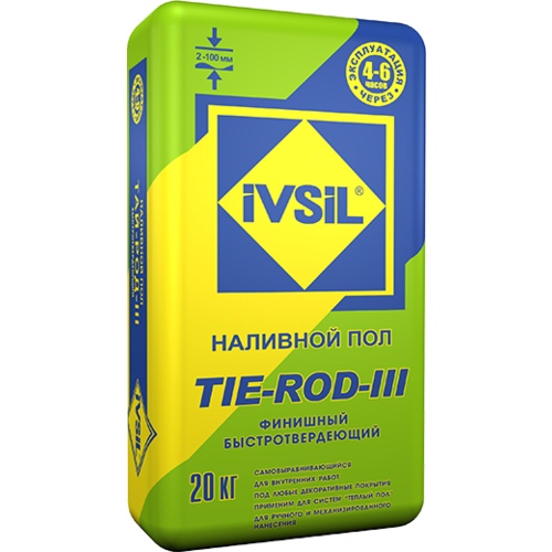 Наливной пол IVSIL TIE-ROD-3 20 кг