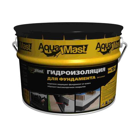 Гидроизоляция для фундамента 3кг AquaMast