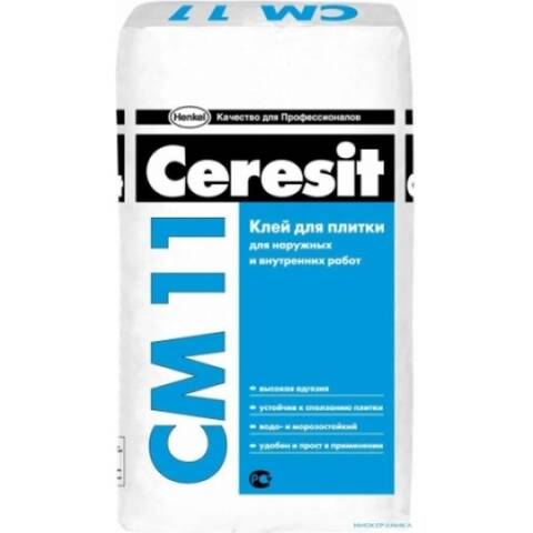 Клей для плитки Ceresit СМ 11 5 кг