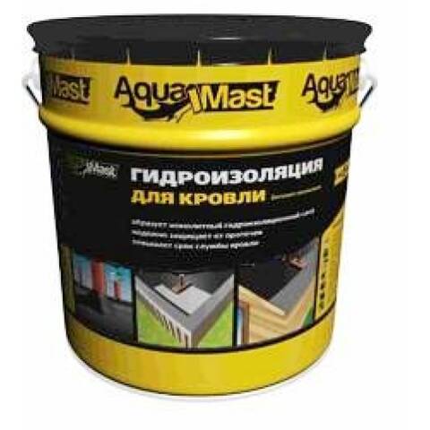 Гидроизоляция кровельная 18кг AquaMast битумно-резиновая