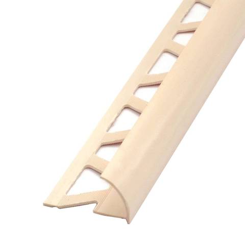 Уголок плиточный внешний 7-8мм Слоновая Кость Уголок плиточный внешний 7-8мм Слоновая Кость