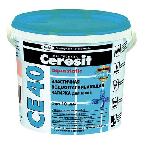 Затирка Ceresit СЕ-40 №41 Натура (2 кг) ведро