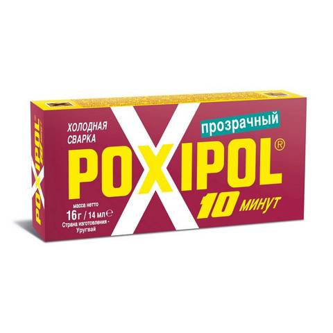 Холодная сварка POXIPOL 14 мл.(бесцвет)