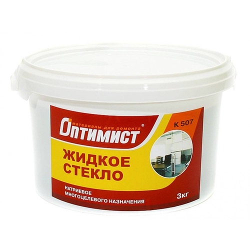 Жидкое стекло 15кг Оптимист