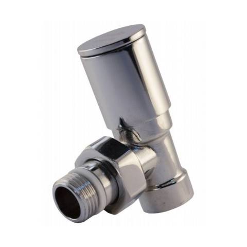 Кран шаровый хром FZ02 1/2*3/4