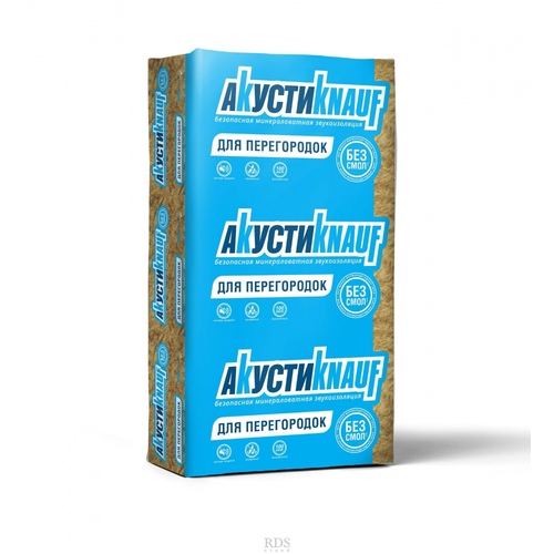 Утеплитель KNAUF Акустик 50*610*1230мм (12м2)