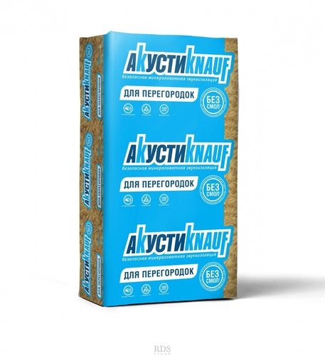 Утеплитель KNAUF Акустик 50*610*1230мм (12м2)