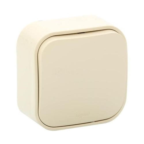 Выключатель Legrand 782230 1-клав. сл.кость (Quteo)
