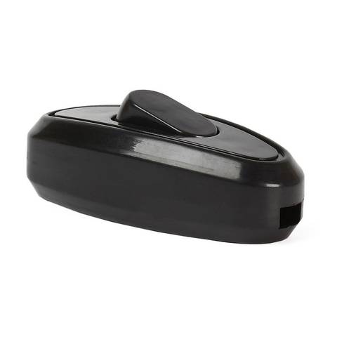 Выключатель БРА Smartby проходной черный SBE-06-S04-b А0106