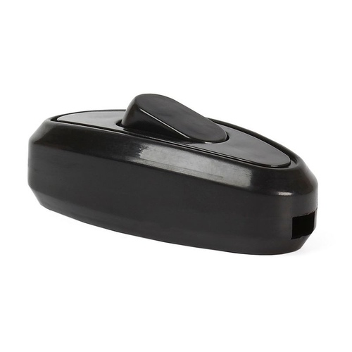Выключатель БРА Smartby проходной черный SBE-06-S04-b А0106