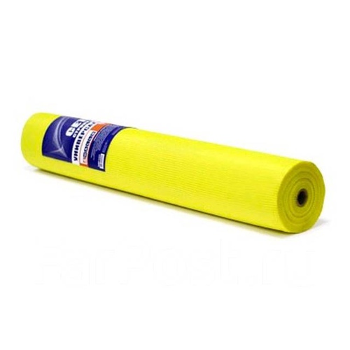 Сетка фасадная 5 мм х 5 мм (10 м2) плотность 145 г/м2 X-Glass (Желтая)