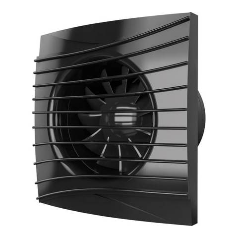 Вентилятор SILENT 4C Obsidian осевой вытяжной с клапаном D100