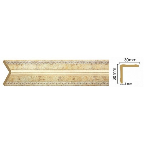 Угол декор. 30х30хмм 2,4м 143-553DD