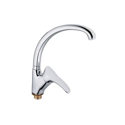 Смеситель для кухни Zegor YUB4-А181-KS гранит бежевый