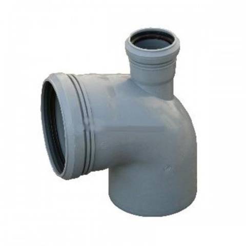 Отвод 110 с фронт.раструбом 50 вверх