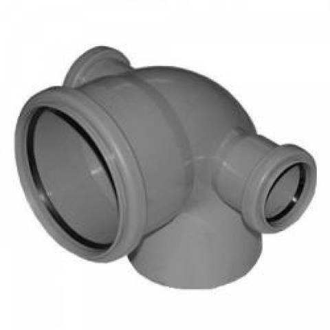 Отвод 110 с фронт.раструбом 50 левый/правый