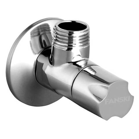 Кран приборный DF-1022 угл.1/2-1/2