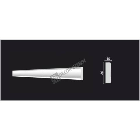 Молдинг 165А 30*10*2000 Decor Dizayn Молдинг 165А 30*10*2000 Decor Dizayn