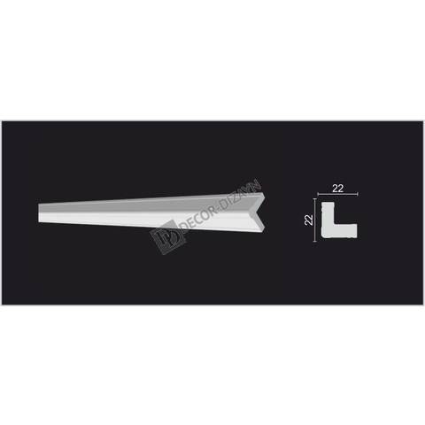 Уголок 116S A 22*22*2000 Decor Dizayn (аналог 116S-115) Уголок 116S A 22*22*2000 Decor Dizayn (аналог 116S-115)