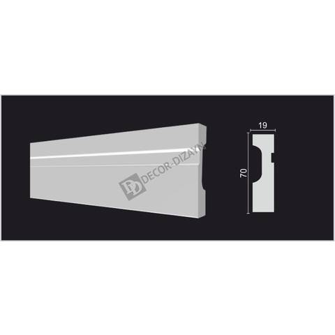 Молдинг DD01 70*19*2000 Decor Dizayn Молдинг DD01 70*19*2000 Decor Dizayn