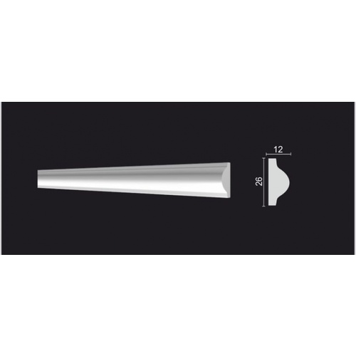 Молдинг DD10 26*12*2000 Decor Dizayn