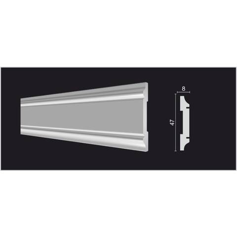 Молдинг DD32 47*8*2000 Decor Dizayn Молдинг DD32 47*8*2000 Decor Dizayn