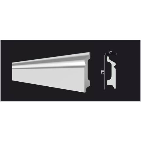 Плинтус DD122 78*21*2000 Decor Dizayn Плинтус DD122 78*21*2000 Decor Dizayn