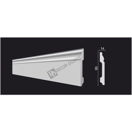 Плинтус DD15 99*14*2000 Decor Dizayn