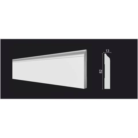 Плинтус DD47 82*13*2000 Decor Dizayn Плинтус DD47 82*13*2000 Decor Dizayn