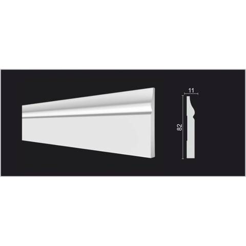 Плинтус DD48 82*11*2000 Decor Dizayn Плинтус DD48 82*11*2000 Decor Dizayn