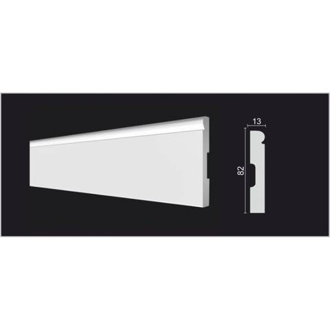 Плинтус DD49 82*13*2000 Decor Dizayn Плинтус DD49 82*13*2000 Decor Dizayn