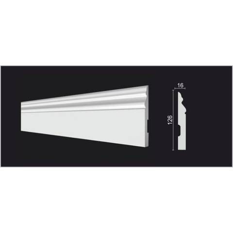 Плинтус DD50 126*16*2000 Decor Dizayn Плинтус DD50 126*16*2000 Decor Dizayn