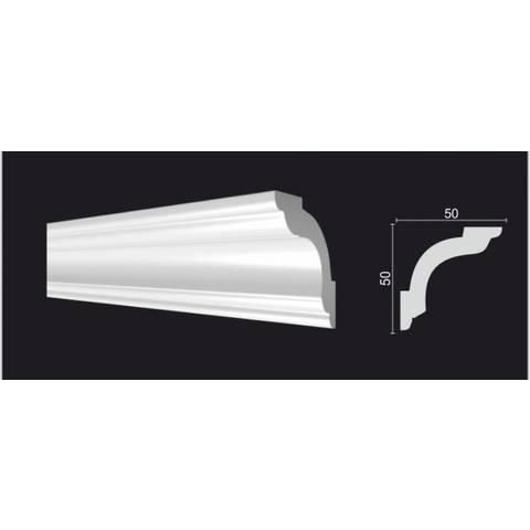 Плинтус потолочный DD42 50*50*2000 Decor Dizayn Плинтус потолочный DD42 50*50*2000 Decor Dizayn