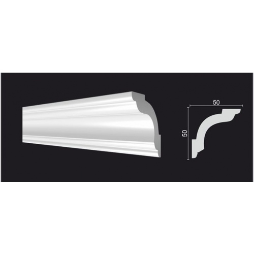 Плинтус потолочный DD42 50*50*2000 Decor Dizayn
