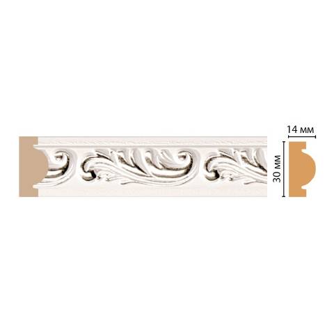 Молдинг декоративный 30х14мм 2,4м 157-60 ДМ Молдинг декоративный 30х14мм 2,4м 157-60 ДМ