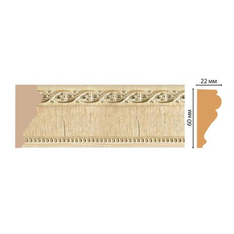 Молдинг декор. 60х22мм 2.4м 161-5 ДМ Молдинг декор. 60х22мм 2.4м 161-5 ДМ