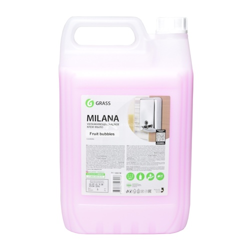 Жидкое мыло MILANA fruit bubbles 5 кг 125318