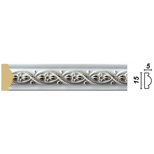 Молдинг 1М3-1М 2,4м VitArt